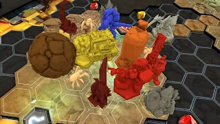 DGA Plays Board Games: Deep Rock Galactic - M3: Escort Duty via TTS (w/ Space Rig Expansion)