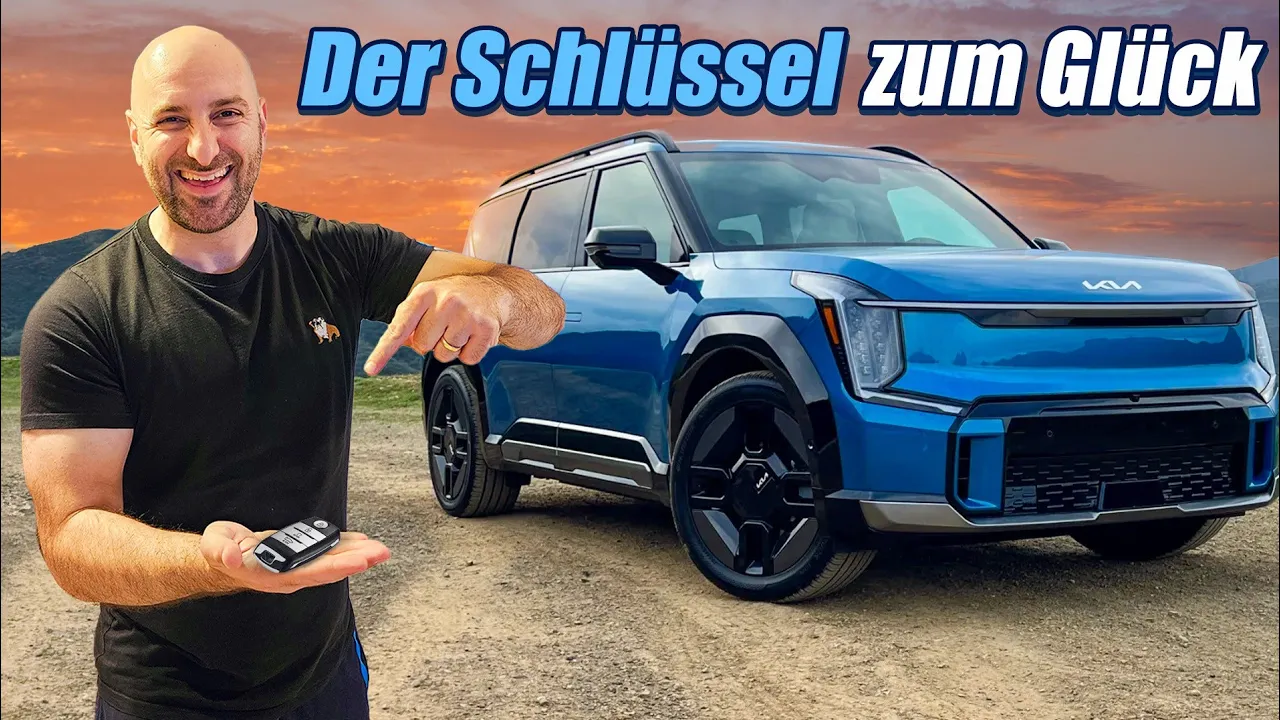 Ich VERSCHENKE ein KIA EV9 Leasing!! Danke für 302.000 Abos!