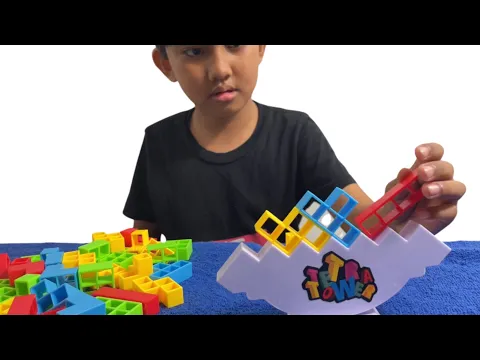 Tetra Tower Balance Blocks, Trej Awesome Channel Review