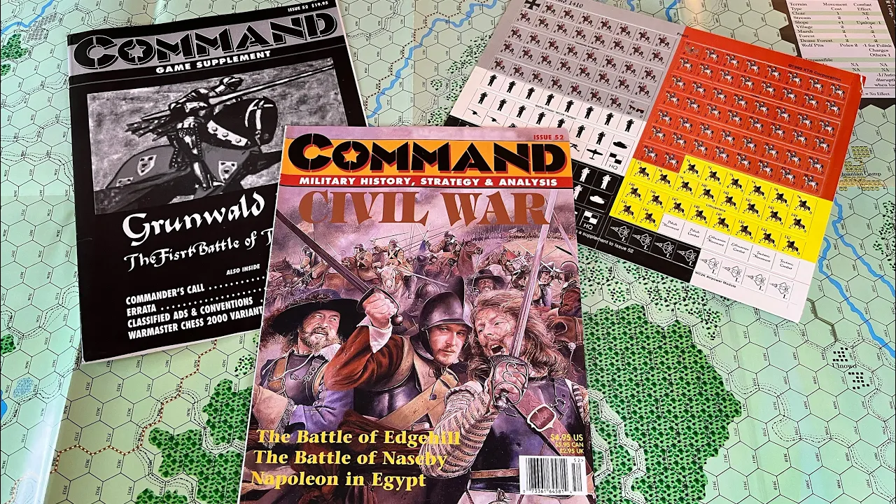 Grunwald 1410 (Command Magazine No. 52) - Unbagging & Page Turn