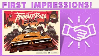 Thunder Road: Vendetta - First Impressions!
