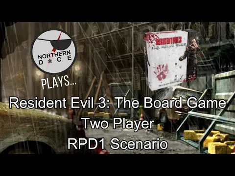 Resident Evil 3: The Board Game Coop Playthrough - RPD1 Scenario - "I knew I'd squander this..."