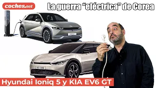 Hyundai Ioniq 5 - Kia EV6 | Primeras informaciones / Review en español | coches.net