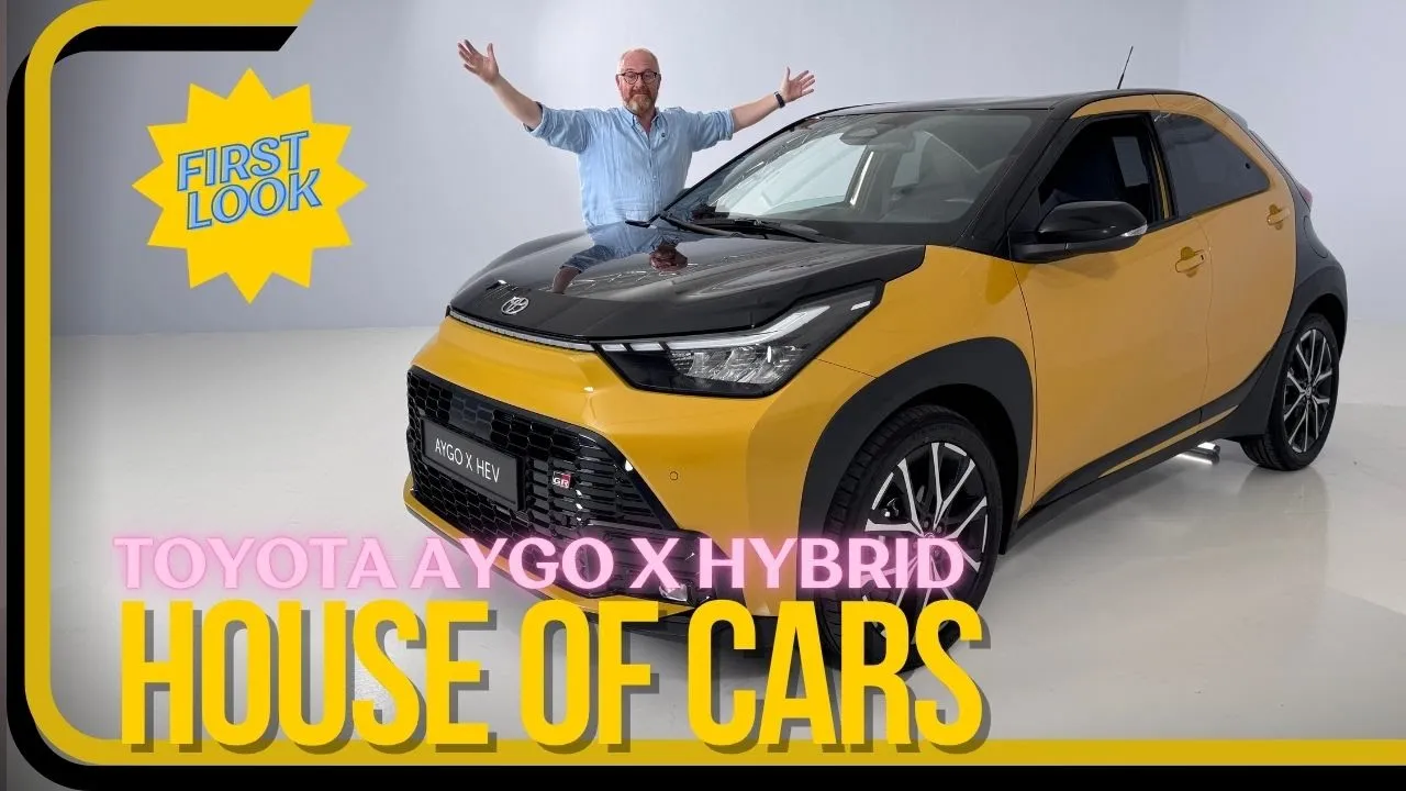 First Look - Toyota Aygo X Hybrid - Toyota's small car gets a big heart.