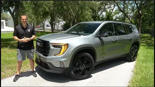 The 2025 GMC Acadia Black Edition is the MOST affordable midsize sport SUV!