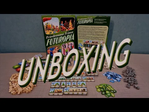 Futuropia - ASMR Board Game Unboxing