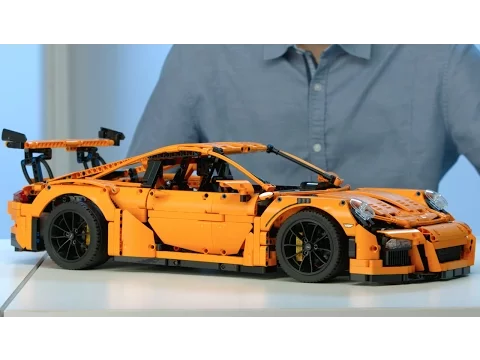 Lego and Porsche collaborate on Technic 911 GT3 RS model