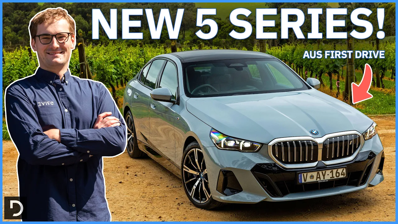 FIRST AUS DRIVE BMW i5 2024! Will New Electric Machine Make The i5 Name Proud? | Drive.com.au