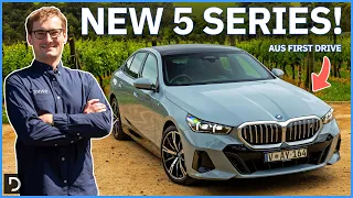 FIRST AUS DRIVE BMW i5 2024! Will New Electric Machine Make The i5 Name Proud? | Drive.com.au