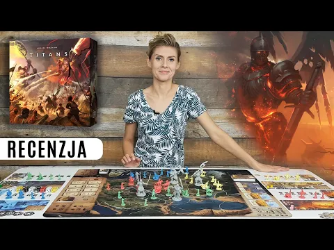 TYTANI - gra planszowa, Recenzja.