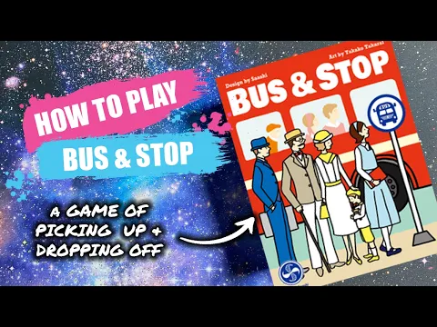 How to Play Bus & Stop | Concise Board Game Rules & Instructions