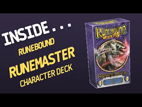 Inside…Runebound: Runemaster Character Deck (4K60fps)