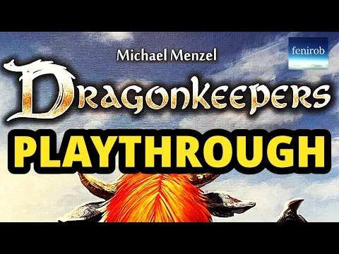 Dragonkeepers Board Game | Playthrough (2 Players)
