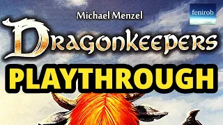 Dragonkeepers Board Game | Playthrough (2 Players)