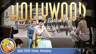 Hollywood Golden Age — game overview at SPIEL '18