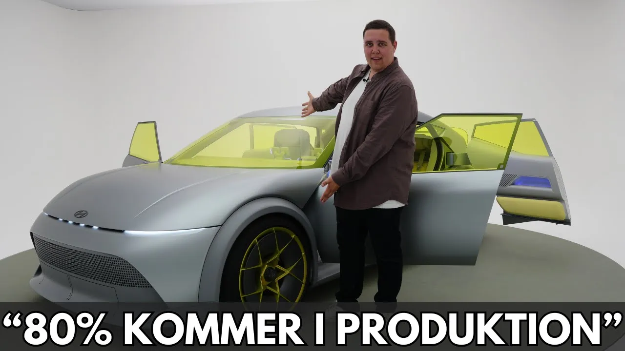 Hyundai Ioniq 3 Concept känns 100% koncept men inte enligt designchefen