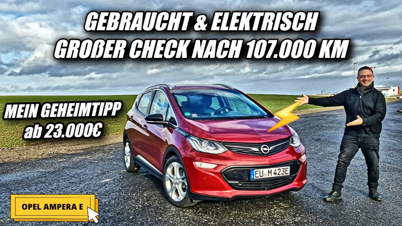 Gebrauchtes Elektroauto Opel Ampera e im Check! #electriccar