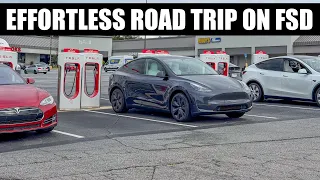 Quick 550+ Mile Model Y FSD Trip - Resetting My Road Trip Experience After Lightning Road Trips
