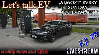 (live) Let's talk EV - MG 5 and Marvel R