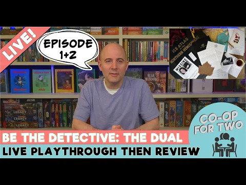 Be The Detective - The Dual - Cold Case Game - Episode 1+2 - Live Play Then Review