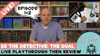 Be The Detective - The Dual - Cold Case Game - Episode 1+2 - Live Play Then Review