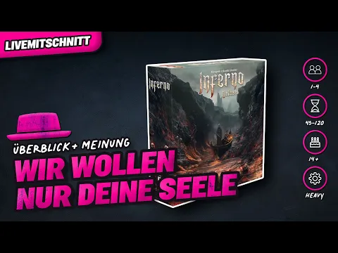 INFERNO DELUXE - Brettspiel - Der Pile ist geil