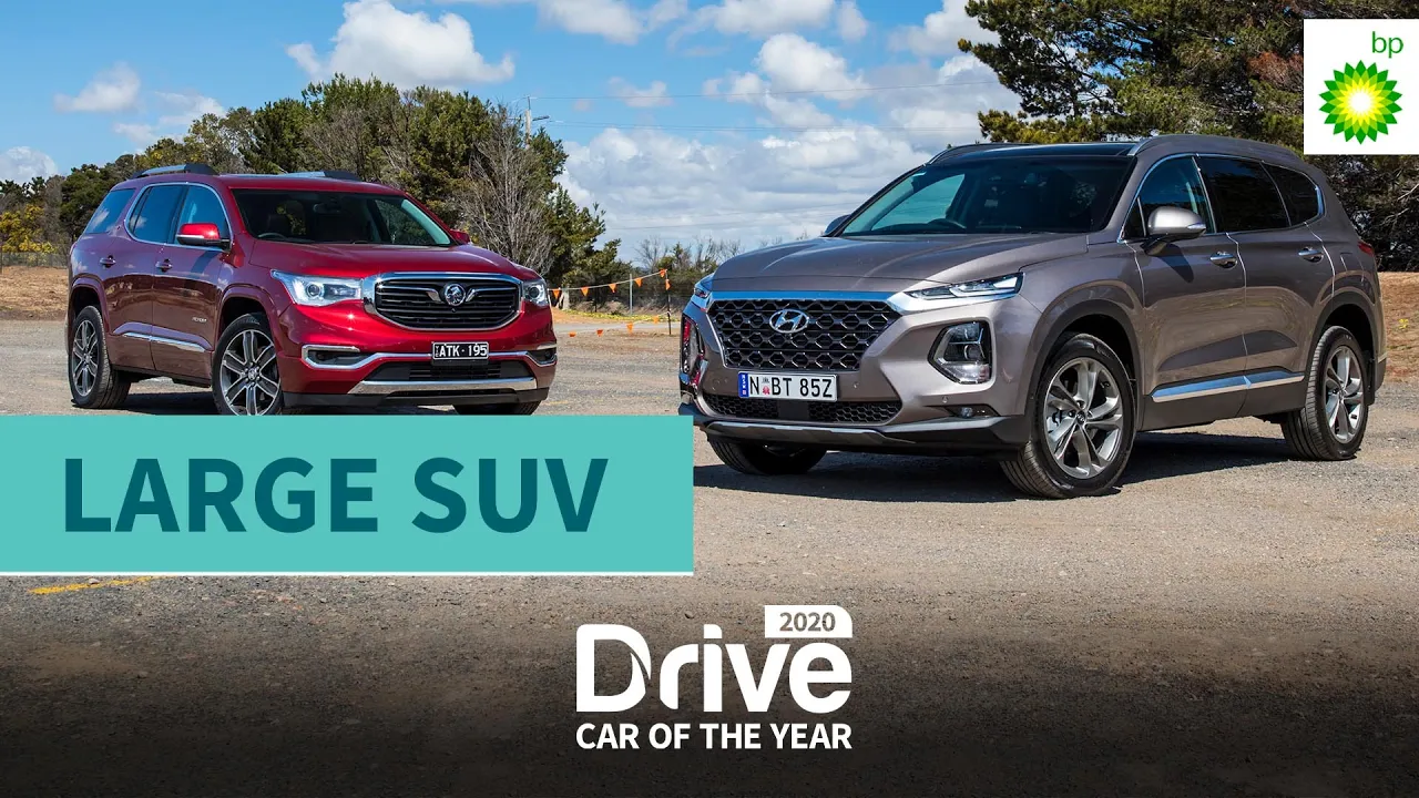 2020 Best Large SUV: Hyundai Santa Fe,  Skoda Kodiaq, Holden Acadia | 2020 Drive Car of the Year