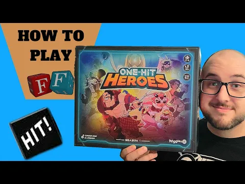 One-Hit Heroes | How to Play | Board Game | @Wiggles3D