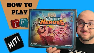 One-Hit Heroes | How to Play | Board Game | @Wiggles3D