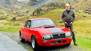 Tweaked Lancia Fulvia 1600 Zagato on the most challenging roads in the Lake District