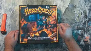 Unboxing HeroQuest Mage of the Mirror