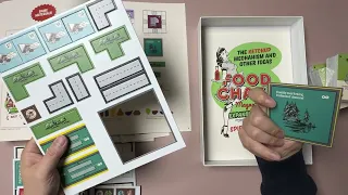 Food Chain Magnate: The Ketchup Mechanism & Other Ideas – Unboxing & Component Overview part01