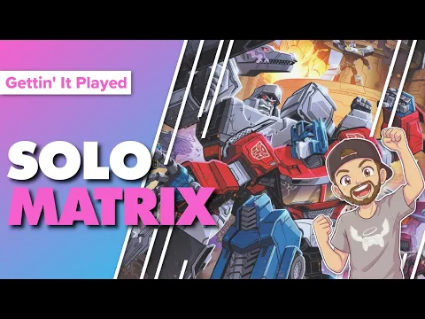 Transformers Deck-Building Game War on Cybertron Solo Playthrough and First Impressions