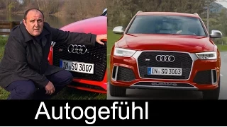 Audi RS Q3 & Audi Q3 Facelift test driven FULL REVIEW 2016 - Autogefühl