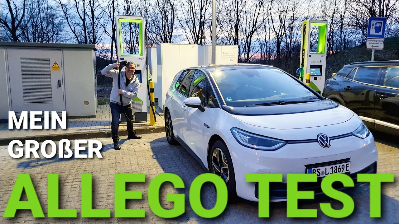 Allego Test im ID.3. Lotterie für Elektroautos? Ich mache den Test!