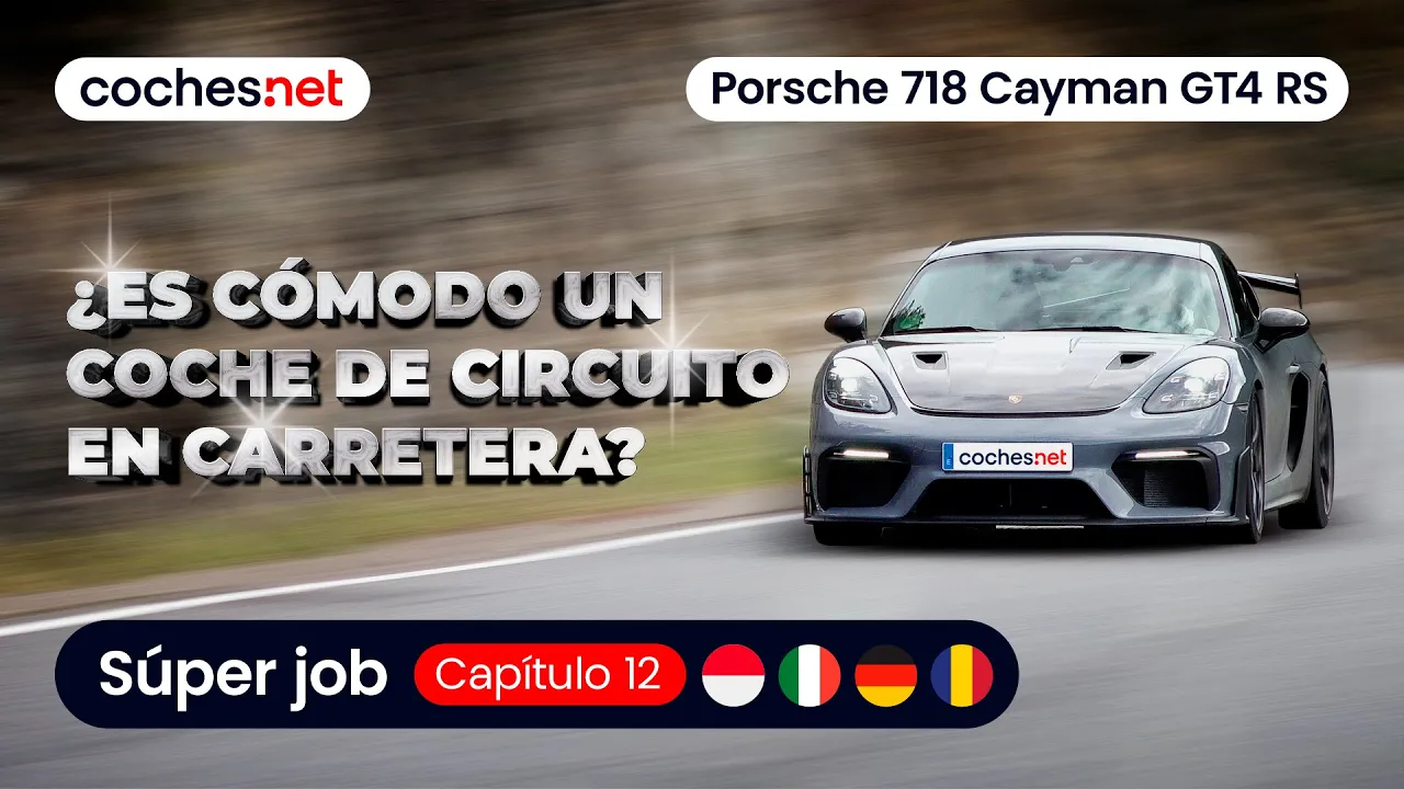 Porsche 718 Cayman GT4 RS a fondo! | Prueba / Test / Review en español | coches.net