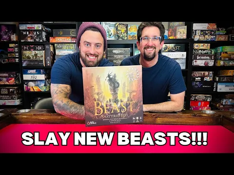 Beast Expansions: Shattered Isles & Great Hunt Board Games - First Impression - Studio Midhall