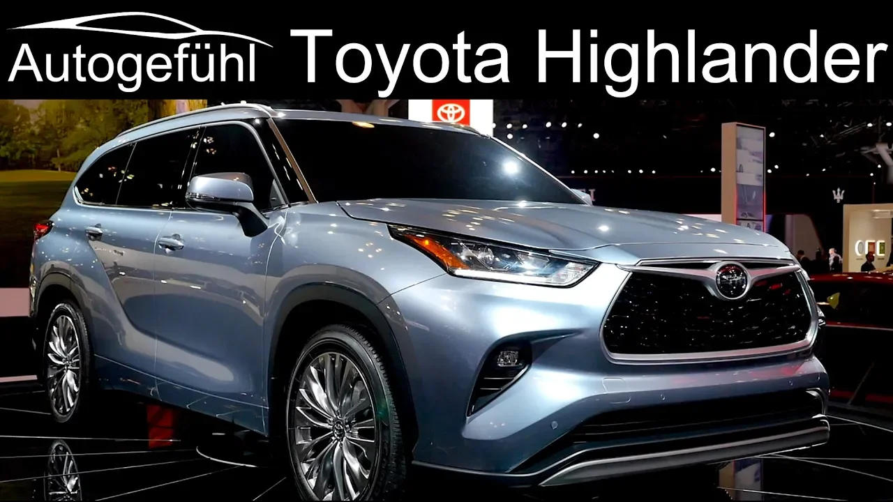 All-new Toyota Highlander 2020 Exterior Interior Premiere - Autogefühl