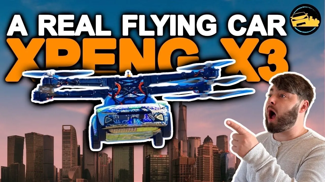 Flying Cars Closer to REALITY? - AeroHT EVTOL Xpeng X3