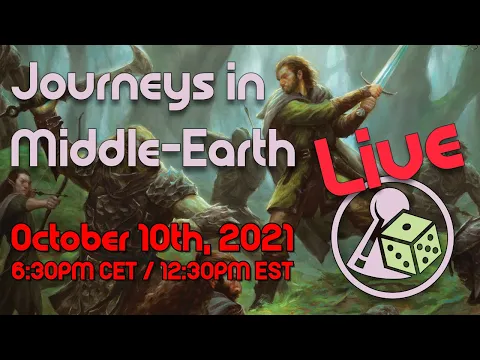 Let's Play Lord of the Rings: Journeys in Middle-Earth (Live)