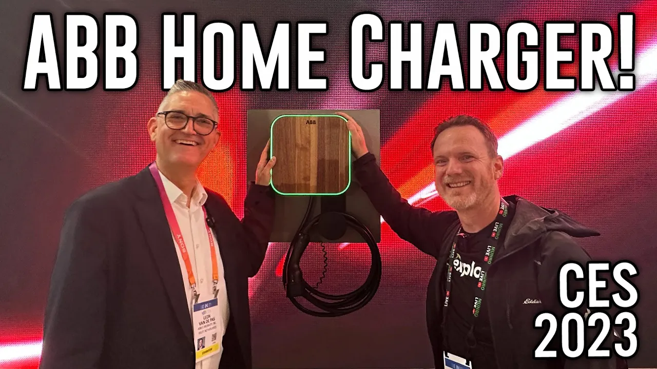 ABB's NEW Smart Home Charger at CES 2023!