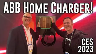 ABB's NEW Smart Home Charger at CES 2023!