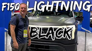 SPECIAL EDITION - 2024 Ford F-150 Lightning Platinum Black