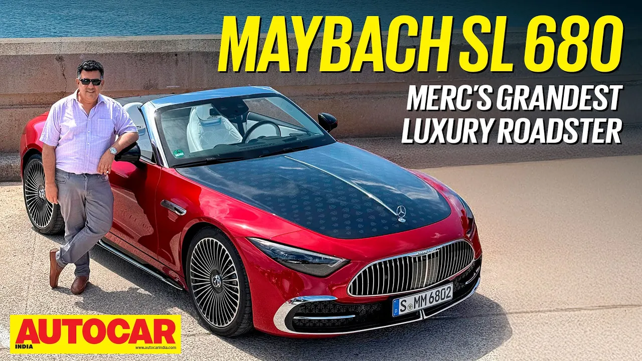 2025 Mercedes-Maybach SL 680 review - Maybach’s first two door in nearly 90 years | Autocar India