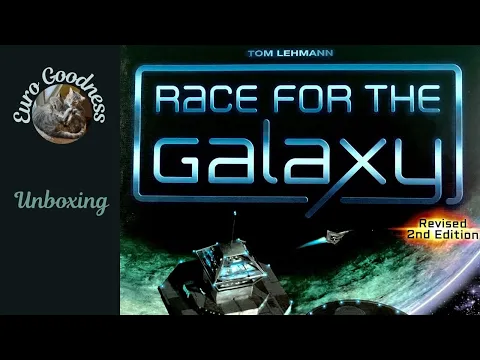 Race for the Galaxy (2nd Edition) Board Game Unboxing