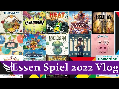 Essen Spiel 2022 Vlog (Board Game Vlog #5)