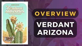 Verdant Arizona Mint Tin Boardgame - Solo Overview | DaniCha