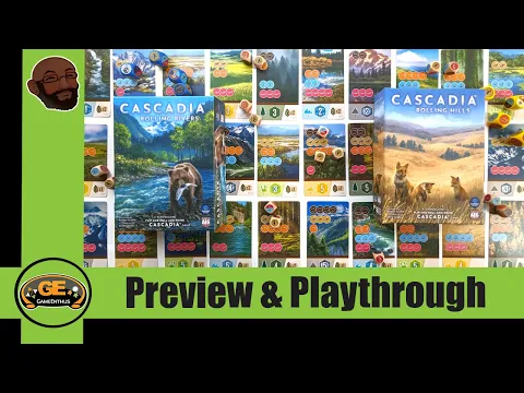 Cascadia Rolling Hills & Rolling Rivers Solo Playthrough