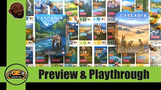 Cascadia Rolling Hills & Rolling Rivers Solo Playthrough