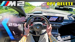 BMW M2 G87 *MANUAL* with SPEED LIMITER REMOVED on the AUTOBAHN!